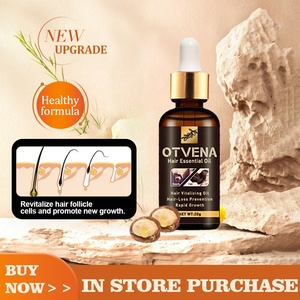 Huile de croissance rapide des cheveux OTVENA avec huile d'argan biologique, végane et sans cruauté, pour la prévention de la perte de cheveux - Product Image 4