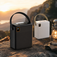 Batterie externe haute capacité 100 000 mAh en gros, chargeur rapide multi-sorties avec lampe de camping LED et batterie externe personnalisée