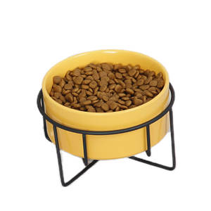 Gamelle d'eau classique arrondie en <span class=keywords><strong>porcelaine</strong></span> écologique à <span class=keywords><strong>prix</strong></span> compétitif, design graphique personnalisé, gamelle industrielle simple pour chien - Product Image 3