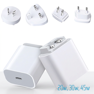 Chargeur rapide USB-C PD GaN interchangeable (prise murale UE, US, UK) 20W 25W 30W 35W 45W pour <span class=keywords><strong>Apple</strong></span> <span class=keywords><strong>iPhone</strong></span> 12 13 <span class=keywords><strong>14</strong></span> 15 16 17 - Product Image 2