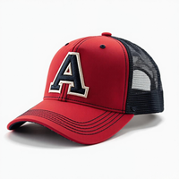 Casquette Trucker 6 Panneaux en Toile de Coton Respirante Personnalisable, Taille Ajustable, Visière Courbée, Protection Solaire, Style Sportif pour Hommes et Femmes
