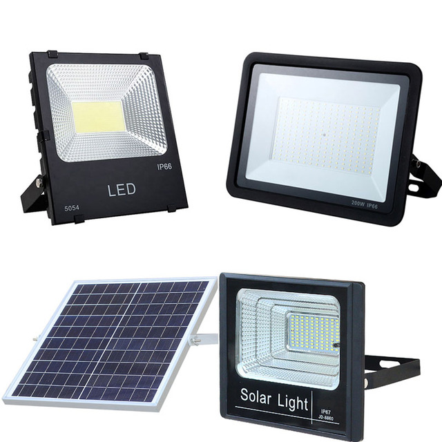 OEM Black Housing IP66 Cob Led Flood Light 12v 10w 30w 50w 100w 150w 200w 300w 400w 500w 3000k 6000k 6500k 7000k 10000k