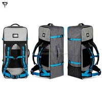 JTRDA Planche de paddle gonflable portable de haute qualité avec logo personnalisé, colorée, en Oxford 1680D, certifiée CE, sac à dos pour planche de surf SUP 1