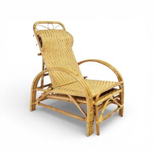 Luxury Handwoven Rattan Lounge <b>Chair</b> Handmade Natural <b>Wicker</b> Relax <b>Chair</b> Modern Patio <b>Garden</b> Home Furniture Factory - Product Image 6