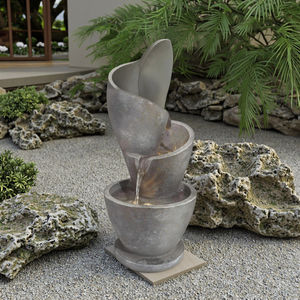 <span class=keywords><strong>Enchanted</strong></span> <span class=keywords><strong>Garden</strong></span> Wooden Wish Well Neuer Solar wasserspiel brunnen aus Poly resin - Product Image 5