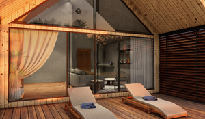 Cabane à ossature préfabriquée Maisons préfabriquées modernes de luxe Maison modulaire écologique Maisons individuelles Hôtel préfabriqué - Product Image 5