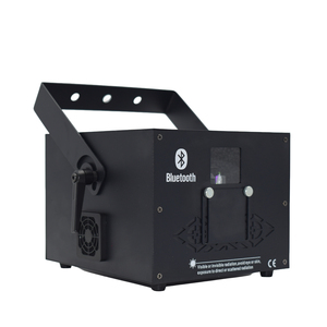 Luce per DJ da Matrimonio con Effetto Laser DMX512 IP20 in Lega di Alluminio, 2W RGB, Animazione Lenta a Colori Morbidi - Product Image 6