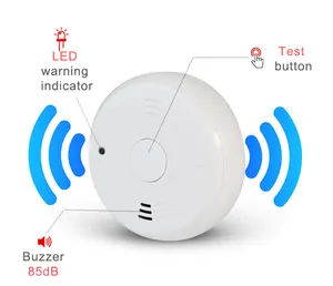 Автономный wifi детектор дыма мобильное приложение tuya