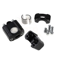 Adaptor Pengangkat Stang Motor KB 22MM/28MM Konversi CNC Alloy Cocok untuk KYMCO/Yamaha/John Deere