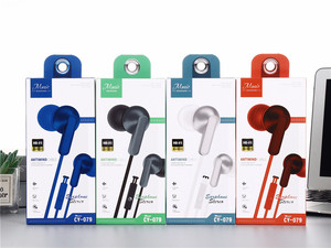 3.5Mm Âm Bass Stereo Âm Thanh Tai Nghe Âm Nhạc Tai Nghe Trong Tai Chơi Game Earbuds Microphone CY-079 Có Dây Tai Nghe Cho Iphone Đối Với Samsung - Product Image 2