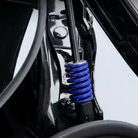 Ressort de compression en acier de meilleure qualité en jaune rouge bleu-moule Standard Styles de spirale de bobine de charge les plus légers pour les charges d'extension de gaz
