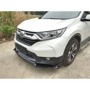 Diffuseur de pare-chocs avant de voiture, spoiler noir brillant, pièce de modification pour Honda CRV 2017-2020, protection de pare-chocs, accessoires de voiture - Product Image 5