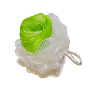 Spugna da bagno morbida bicolore con Logo personalizzato spugna esfoliante per doccia esfoliante per la pelle - Product Image 6