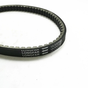 Nouvelle courroie de transmission pour moto (fibre d'aramide noire) pour Piaggio <span class=keywords><strong>Zip</strong></span> <span class=keywords><strong>50</strong></span> <span class=keywords><strong>2T</strong></span> / ET2 / LX50 732X18.5mm #   830488 / 82645R / 7670143 - Product Image 2