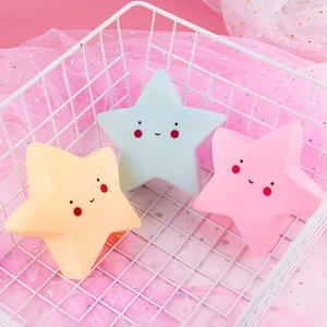 Decorazione della stanza dei bambini star moon unicorn apple shape cute animal led lights kids night light for Room - Product Image 1