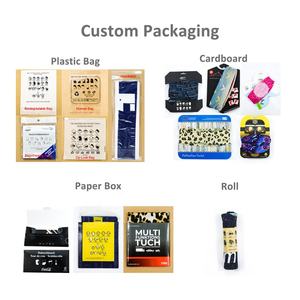 Bandana Segitiga Hitam Grosir, Model Gantung di Telinga, UPF50+, Serbaguna, Bahan Mesh Pendingin, Sutra Es, Penutup Leher - Product Image 6