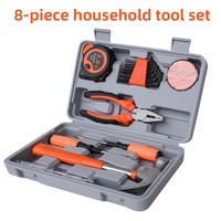 Ensemble d'outils de quincaillerie pour la maison-Outils électriques alimentés par batterie au Lithium-Ensemble de forets-Kit combiné-Boîte à outils