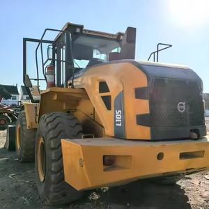 Top Sale Volvo Front <b>Loader</b> L105 Construction Machine <b>Used</b> Tractor <b>Loader</b> with Engine Pump on Sale - Product Image 6