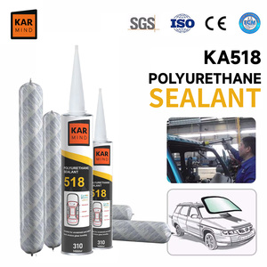 Adhésif pour vitres de voiture, mastic pour pare-brise, mastic pour joints, silicone, polyuréthane, mastic PU, 300 ml - Product Image 5