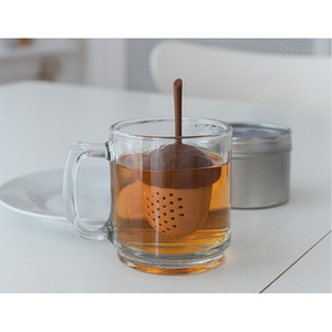 En gros Mignon Gland Silicone Feuille De Thé Pomme De Pin Forme Passoire À Thé Creative Silicone Passoire À Thé Cuisine <span class=keywords><strong>Produits</strong></span> Ménagers - Product Image 6