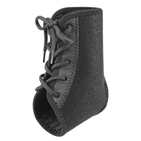 Attelle de cheville personnalisée à lacets pour femmes et hommes, support de cheville réglable pour la récupération des entorses, soutien de compression du pied