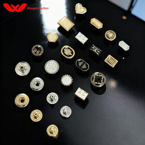 Wangxin New Customized Four-Piece Clasp Design Pattern <strong>Button</strong> for High-Quality Muslim Clothing Shirt with Metal Snap Fastener - Product Image 2