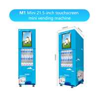 Distributeur automatique électronique Yunyin avec écran tactile de 21,5 pouces, système d'exploitation Android et refroidissement par compresseur, à vendre