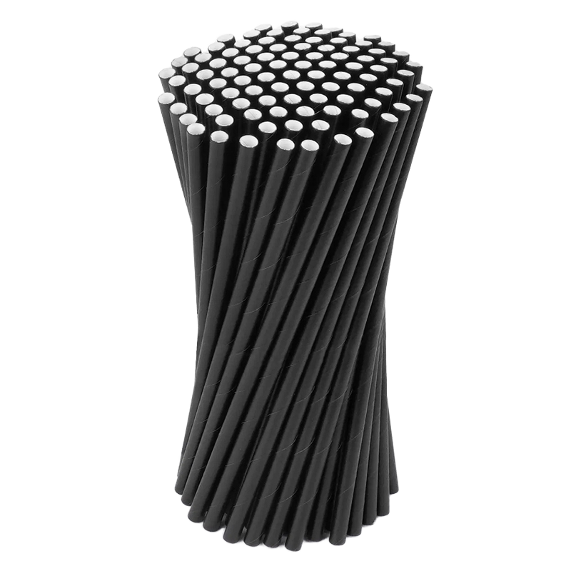 Paper Straws High Toughness Shatterproof Neat Arranged Daily Beverage Service Paper Straws