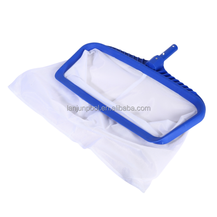 Écumoire de feuille de piscine de filet blanc