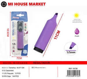 Evidenziatore Penny rosa con punta a scalpello da 1/5 mm per evidenziare testi, per uso scolastico e in ufficio - Product Image 3