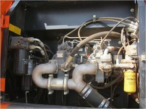 Pelleteuse sur chenilles HITACHI ZX350LC d'occasion en bon état Machine d'occasion avec roulement à engrenages de pompe à moteur Honda - Product Image 5