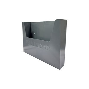 Exhibidor de Folletos Metálico de Pared, Caja de Almacenamiento de Folletos Resistente para Oficinas y Espacios Comerciales - Product Image 3