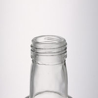 Qualité alimentaire 100ml 250ml 500ml 750ml 1L vide transparent Antique vert Marasca 1 litre bouteille en verre pour huile d'olive avec bouchon à vis