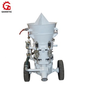 3m³/h Tragbare Luftmotor-Betriebene Trockene Feuerfeste Spritzbeton-Maschine - Product Image 4
