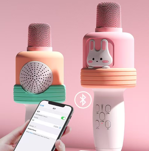 Altavoz con micrófono integrado y luces de colores, regalo para festivales, hogar y jardín >> Renovación del hogar inteligente >> Hogar inteligente - Product Image 4