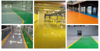 Peinture époxy pour sols à base d'eau Jincai, résistante à l'usure et aux chocs, revêtement de sol en résine époxy de qualité supérieure, revêtement en rouleau, utilisation en intérieur
