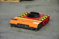 Chariot de manutention électrique télécommandé haut de gamme à batterie avec système hydraulique pour le rail - Liquidation