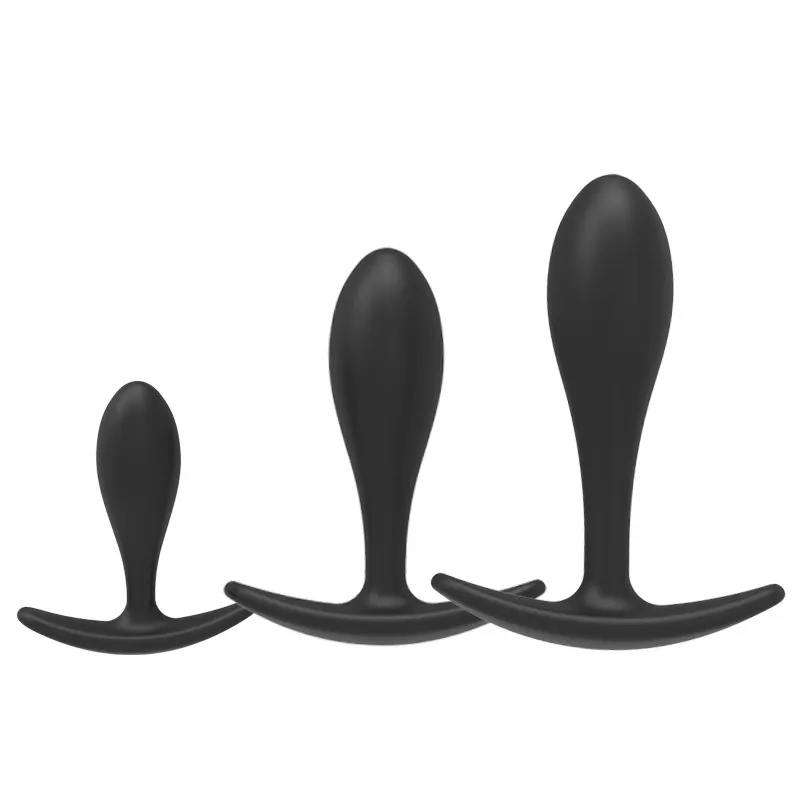 De silicona médica Anal enchufe para Sexual adulto novedad Set Superior juguetes sexo producto adulto para hombres impermeable Anal entrenador Kits de juguete