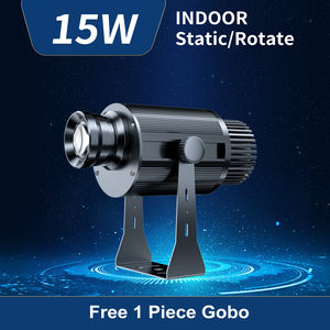 Proyector LED para Interiores TMUT TMUT-SN15 de 15W con Clasificación IP44 para Publicidad con Logotipos Gobo en Puertas - Product Image 4