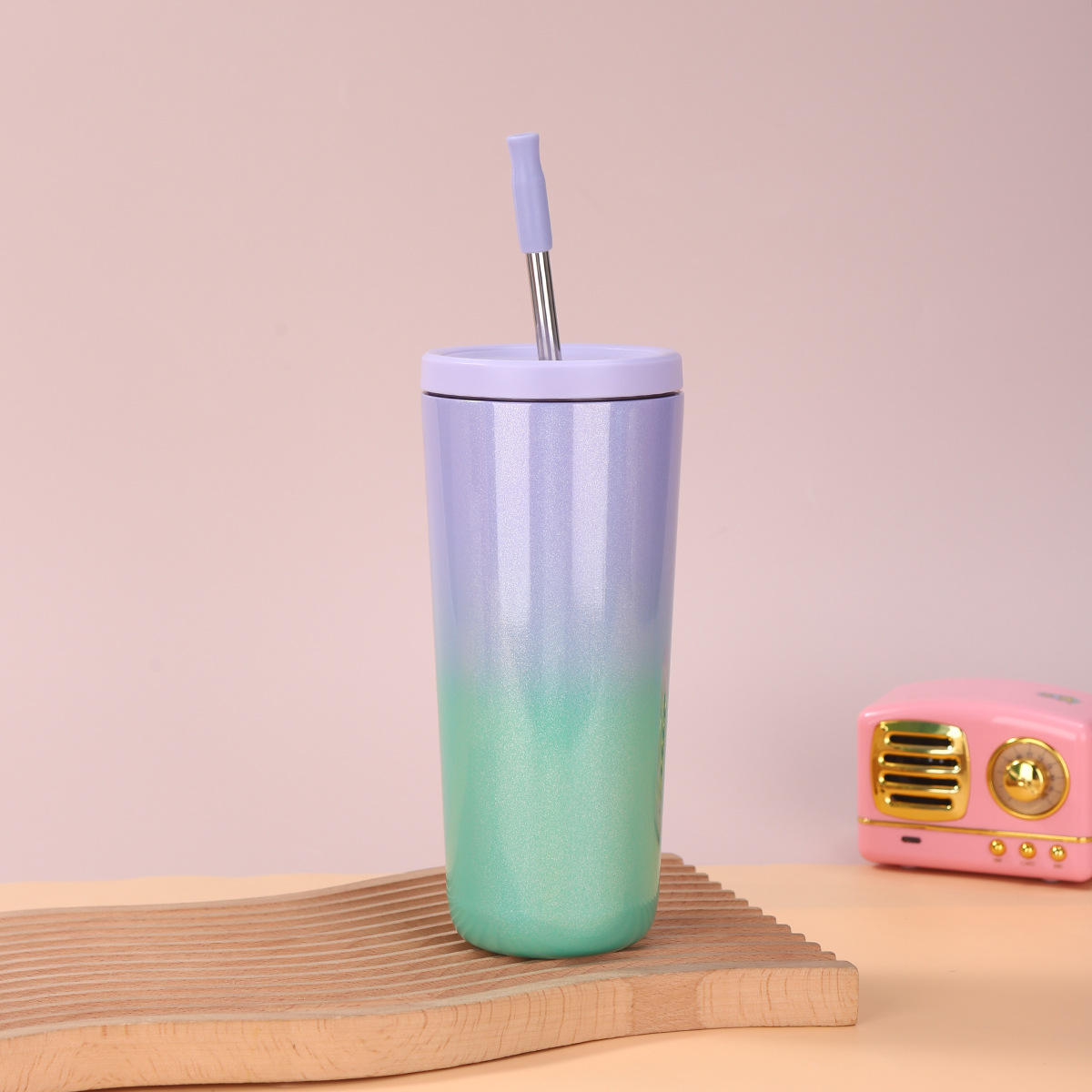 Green purple gradient