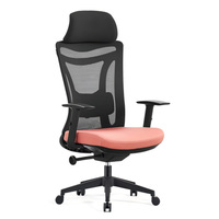 Chaise de bureau ergonomique moderne pivotante en maille réglable, chaises de direction de luxe, ensemble de mobilier personnalisable, vente en gros