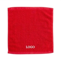 Hot Sale Custom Embroidery Logo Cotton Towels Soft Towel Nail Beauty Hair Salon Spa Gift Hairdresser Face Hand Professional