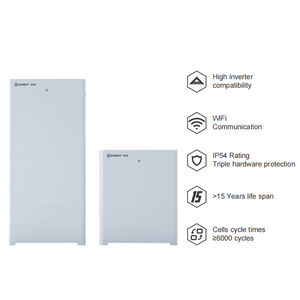 Batería Solar de Iones de Litio LFP3000/HV 57.6V 50Ah, Cada Bloque Recargable, Batería de Almacenamiento de Energía Solar para Sistemas Solares LFP3000/H - Product Image 4