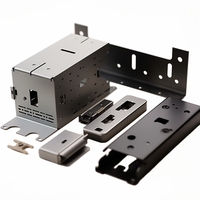 Fabrication sur mesure de tôlerie de précision OEM, châssis en aluminium, cadre interne, support de cage pour disque dur de serveur