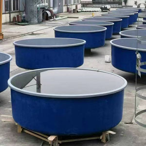 Grands réservoirs à poissons en fibre de verre pour les étangs d'aquaculture offrent une durée de vie prolongée. - Product Image 1