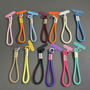 Wholesale Custom Design Hand Braided Wrist Strap Keychains Hot Sale Weave <b>Key</b> Ring Colored Rope Keychain for Phone Lanyard - Product Image 1