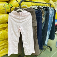 Pantalon large en jean de coton YIJIAYI de haute qualité pour hommes et femmes, coupe ample, qualité A rigoureusement sélectionnée, vente en gros