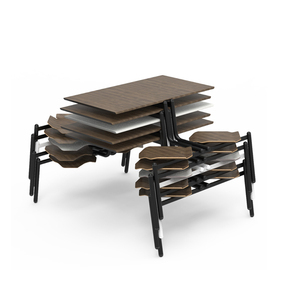 Combinación <span class=keywords><strong>de</strong></span> Silla y Escritorio Integrada <span class=keywords><strong>de</strong></span> Alta Calidad, Diseño Reclinable Único que se Adapta a la Trayectoria <span class=keywords><strong>de</strong></span> Movimiento del Cuerpo Humano - Product Image 1