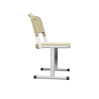 Ensemble de bureau et chaise d'étudiant moderne, mobilier de classe confortable, bureau et chaise d'étudiant