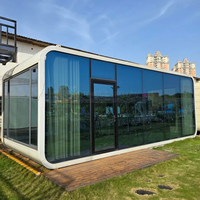 Maison préfabriquée de haute qualité Capsule chambre d'hôtel dormir Apple Pod cabine avec chambre conteneur maison prête à expédier